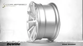 Corspeed Deville Felge / wheel silver brushed konkav 19 - 23 Zoll / inch