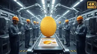 Inside A Mega Potato Chip Factory From Farm To Bag 4K