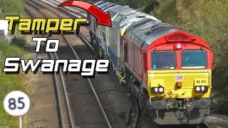 Rare Tamper move to Swanage Railway + Holiday Rail Highlights!