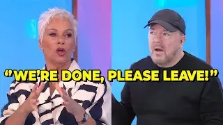 Ricky Gervais Kicked Off Loose Women After Heated Confrontation With Denise Welch