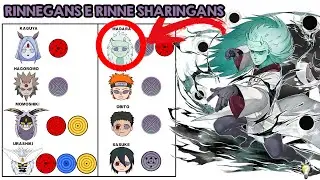 TODOS OS RINNEGANS DE NARUTO - RESUMO RINNEGAN E RINNE SHARINGAN - EXPLICANDO PODERES E HABILIDADES