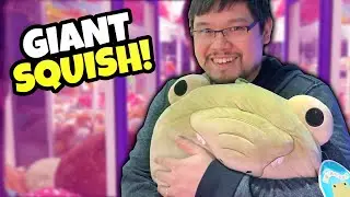 The Epic Claw Machine Plays That WON our HUGE Squishmallow!!
