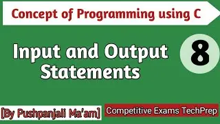 Lec - 2.4 I/O Statements in C in Hindi
