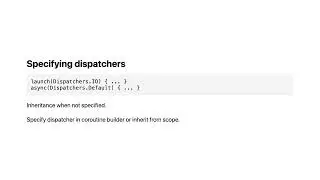 Coroutine Dispatchers Explained (Where Your Code Runs) — Code From Scratch #35
