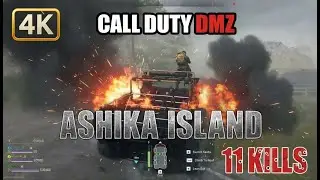 Call of Duty DMZ Ashika Island: 11 Kills – High Action Gameplay 4K No Commentary