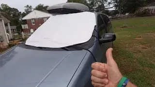 Amazon Car Windshield Snow/Ice Protective Cover - Review