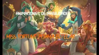 💥Miss Fortune Pijama💥EN 1 MINUTO Estelar animaciones de habilidades (league of legends season 11)
