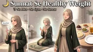 Stop Dieting | Start Living Sunnah Lifestyle for Health |Muslimah Rise