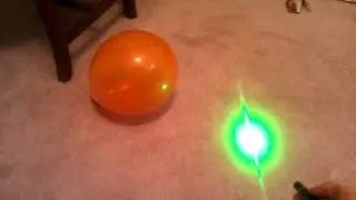 Dragonlaser viper pops balloon