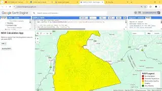 NDVI CALCULATION APP I GEE FOR KENYA COUNTIES.