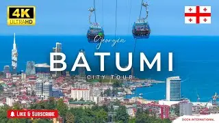 Batumi City Tour | The Las Vegas of Georgia on the Black Sea | 4K 60fps by Drone | Dook Travels