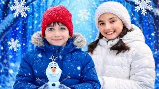 خلينا جولي لحالها بالتلج / قضينا يوم كامل بالتلج 🥶