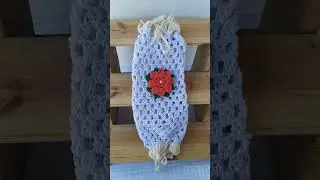 Puxa saco luxo #croche #artesanato #crocheteiradesucesso