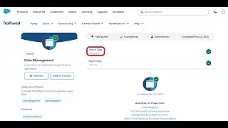 Import Data | Data Management | Trailhead | Salesforce | Virtual Internship