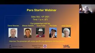 Adaptive Track & Field Para Starter Webinar