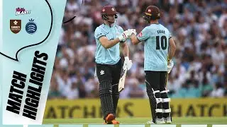 Highlights: Surrey vs Middlesex | Record-breaking match at The Kia Oval ends in defeat for Surrey