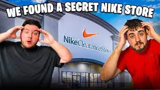 We Found the Secret Nike Store with 70% Off Sneakers! (Nike Clearance)