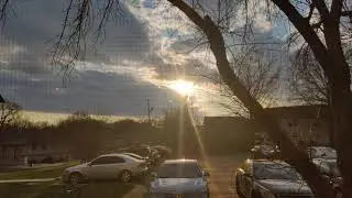 Kansas City sunset March 31, 2020
