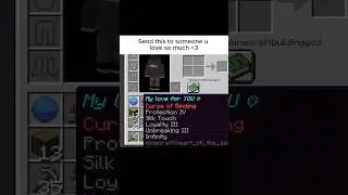 Love you so much #minecraft #minecraftlove