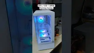 ARS J-330-1 ARGB White Gaming Casing Price 3,200/-Tk