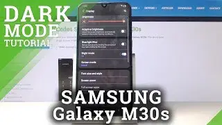 How to Activate Night Mode in Samsung Galaxy M30s &ndash; Reduce Brightness