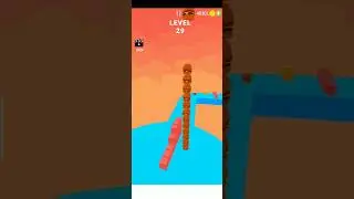 epic Android and iOS Cube stacker surfer 3d best level 29