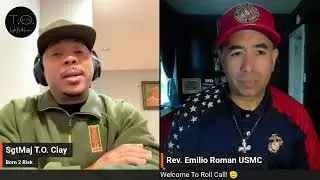 0700 Roll Call w/ SgtMaj T.O. & Emilio Roman #leadership #veteran #usmcvet 