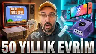 Nintendo&rsquo;nun 50 Yıllık Evrimi: T&uuml;m Konsolların Şaşırtıcı Hikayesi ve Teknolojinin B&uuml;y&uuml;k D&ouml;n&uuml;ş&uuml;m&uuml;!