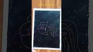 Creating  magic colour book paper| magic colour book painting| #shorts #painting #drawing #tutorial