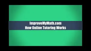 How Online Math Tutoring Works