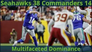 Seattle Seahawks 38 Washington Commanders 14: Domination in all phases of the game