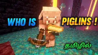 Who Is Piglin In Minecraft Tamil | Story Of Piglin In Minecraft | Tamil | George Gaming |