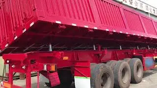 Honey Badger Vehicle - Side-tipping dump semi-trailer