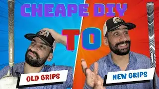 Cheap & Easy Way to Change Your Golf Grips at Home! #GolfDIY #GolfGrips #RegripYourClubs #BudgetGolf
