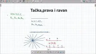 5.82.Tačka,prava i ravan