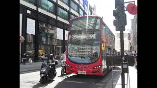 Wright Gemini 3 VolvoB5LH ML VWH2115 LK15CXP on Route 98 Leaving at Tottenham Court Road for Holborn