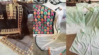 30+ Beautiful sindhi apliq/tuk design/complete three piece apliq/tuk design's