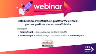 Dati in sanit&agrave;: infrastrutture, piattaforme e servizi per una gestione moderna e affidabile