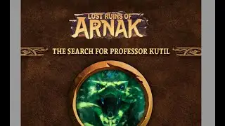 LOST RUINS OF ARNAK Solo Playthrough of App Driven Campaign Story 1 Part1 Played as The Captain