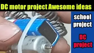 DC motor project awesome ideas।। DC motor life hack @MuyfacildeHacer