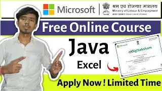 Microsoft Free Courses | Java | Excel | Microsoft Certification | Free Certificate