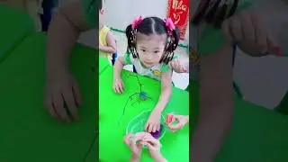 Trang tr&iacute; c&agrave;nh lộc xu&acirc;n c&ugrave;ng c&aacute;c bạn nhỏ chồi 1 