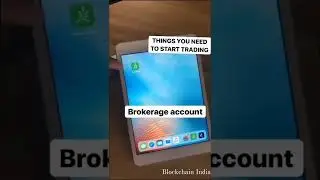 Things you need to Start trading #blockchainindia #crypto #trader