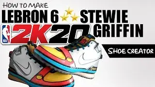 NIKE LEBRON 6 ★ STEWIE GRIFFIN'S ★ NBA 2K20 SHOE CREATOR