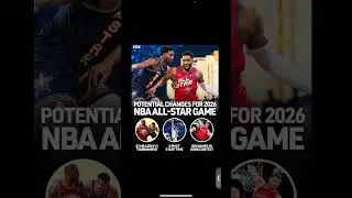 CHANGES FOR 2026 NBA ALL-STAR GAME #nbaallstarweekend #stephencurry #lebronjames #lukadoncic