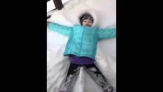 Snow Angel & her 2 front teeth...