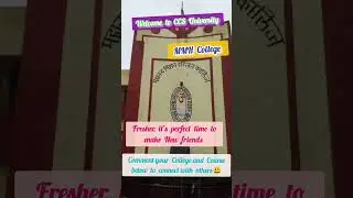 Welcome to CCS University, Don't Start this Journey Alone #ccsuniversity #admission2025 #ccsu