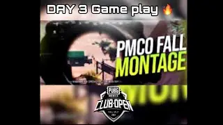 PMCO FALL SPLIT 2022 | DAY 3 GAME PLAY MONTAGE | PUBG MOBOLE
