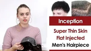 Inception：Super Thin Skin Men's Hairpiece (Flat Injected) | Lordhair Hair Systems