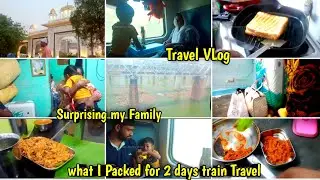 2 DAYS OF OUR TRAIN TRAVEL|WHAT I PACKED FOR TRAVEL|NEW DELHI TO ERODE TRAIN JOURNEY|TRAVEL FOODS